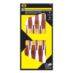 CK Tools T4897 VDE Precision Screwdriver Set of 7