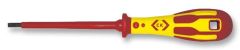 CK Tools Dex VDE Screwdriver SLP Slotted 2.5x75mm