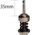 Hios TF6UP-Z Fidaptor | 3-9Nm 6.35mm hex shank push to start