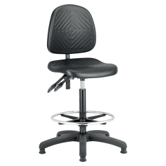 PU High Chair 550-800mm c/w castors/Glides