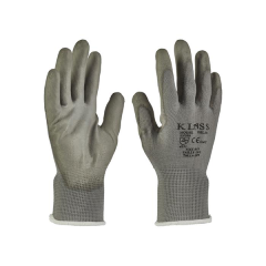 General Purpose Polyester Polyurethane-Coated Reusable Gloves