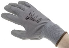 General Purpose Polyester Polyurethane-Coated Reusable Gloves