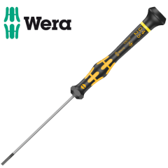 Wera 05030104001 1578A ESD Kraftform Micro Screwdriver Slotted 0.4/2.5/80