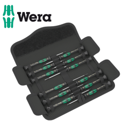 Wera 05073675001 12 SB 12-Piece Kraftform Micro Screwdriver Set