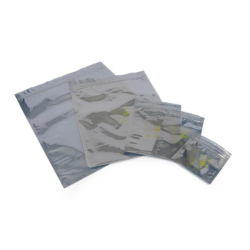 ESD Anti Static Shielding Zipper Bags 3" x 5" (76x127mm) Packet of 100