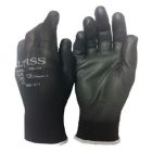 PU Coated Palm on Polyester Liner Klass Work Glove 