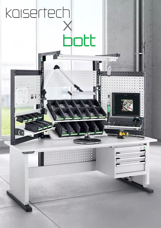 Kaisertech x Bott - now available online with Kaisertech